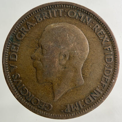1932 George V Half-Penny Coin | Collectable Grade