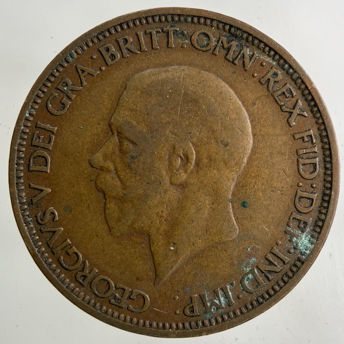 1936 George V Half-Penny Coin | Collectable Grade