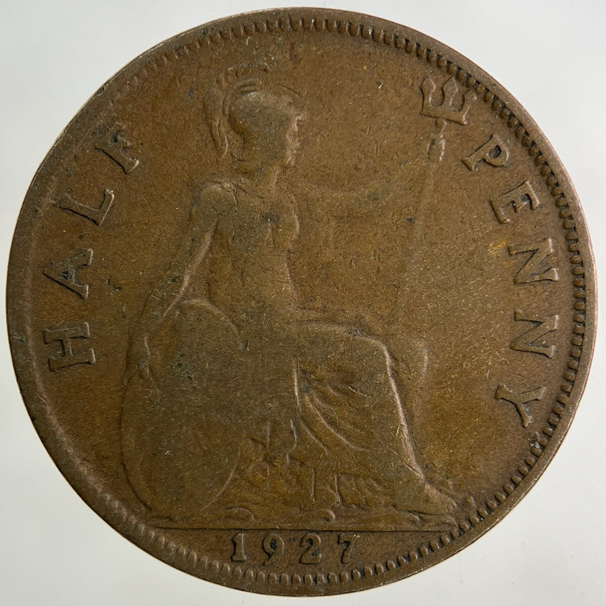 1927 George V Half-Penny Coin | Collectable Grade