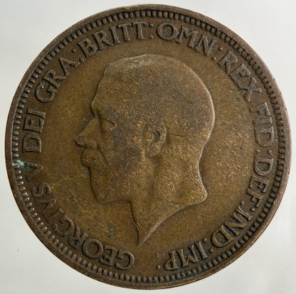 1931 George V Half-Penny Coin | Collectable Grade