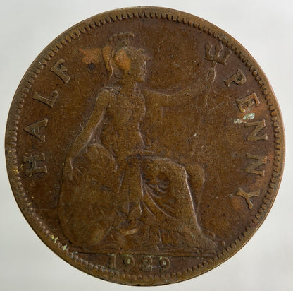 1929 George V Half-Penny Coin | Collectable Grade