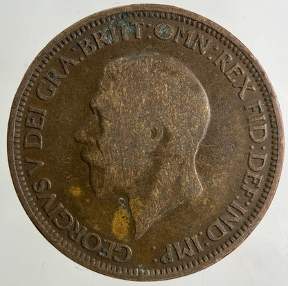 1929 George V Half-Penny Coin | Collectable Grade