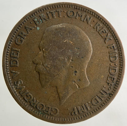1929 George V Half-Penny Coin | Collectable Grade