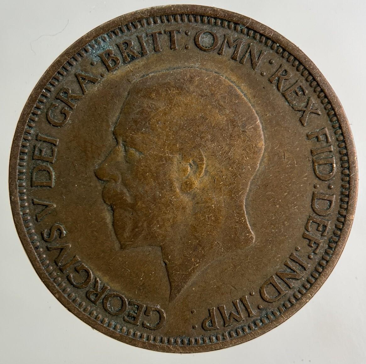 1936 George V Half-Penny Coin | Collectable Grade