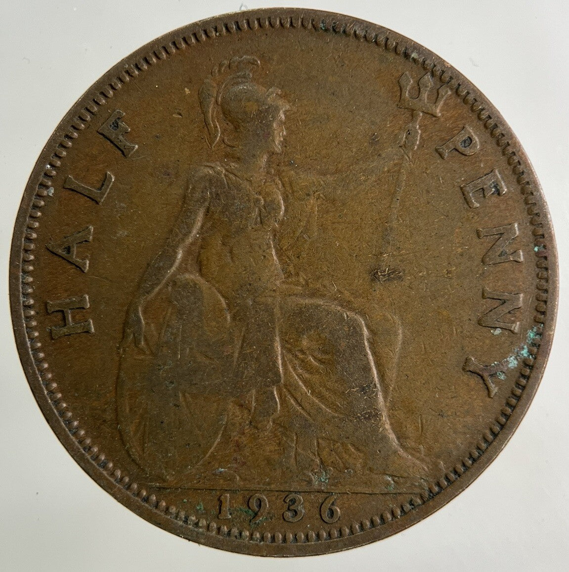 1936 George V Half-Penny Coin | Collectable Grade