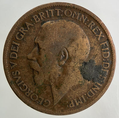 1922 George V Half-Penny Coin | Collectable Grade