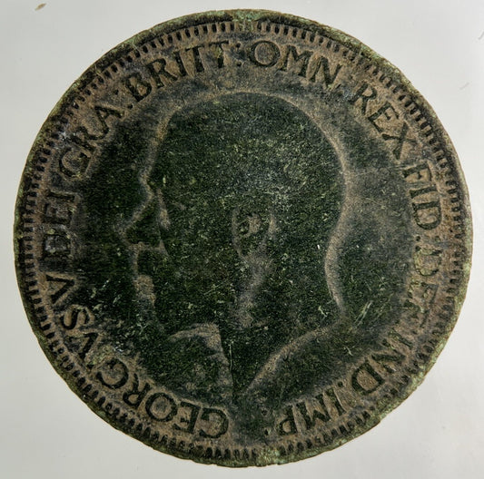 1934 George V Half-Penny Coin | Collectable Grade