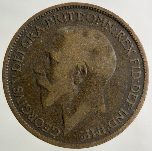 1923 George V Half-Penny Coin | Collectable Grade