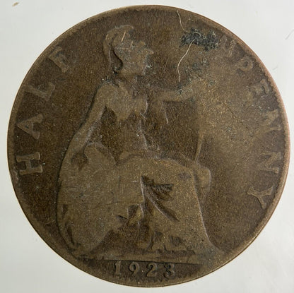 1923 George V Half-Penny Coin | Collectable Grade