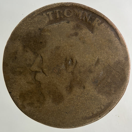 1918 George V Half-Penny Coin | Fair Grade