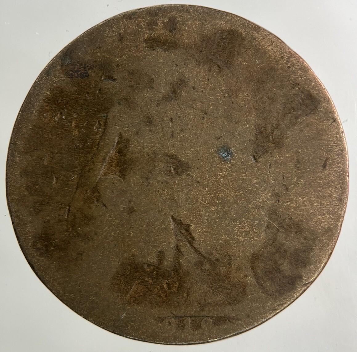 1918 George V Half-Penny Coin | Fair Grade