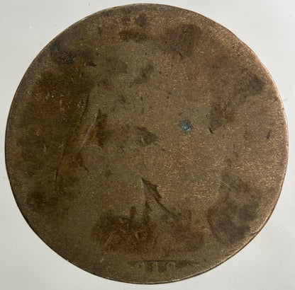 1918 George V Half-Penny Coin | Fair Grade