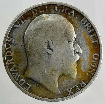 1906 Edward VII Shilling Silver Coin | Collectable Grade