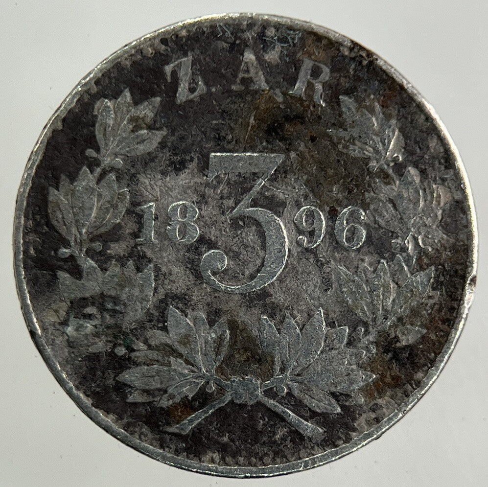 1896 South Africa Threepence Silver Coin | Collectable Grade