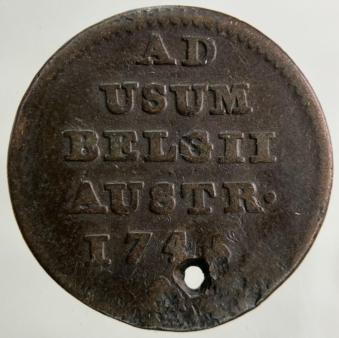 1745 Austria Belgium Netherlands 1 Laird Coin | Collectable Grade