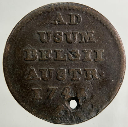 1745 Austria Belgium Netherlands 1 Laird Coin | Collectable Grade