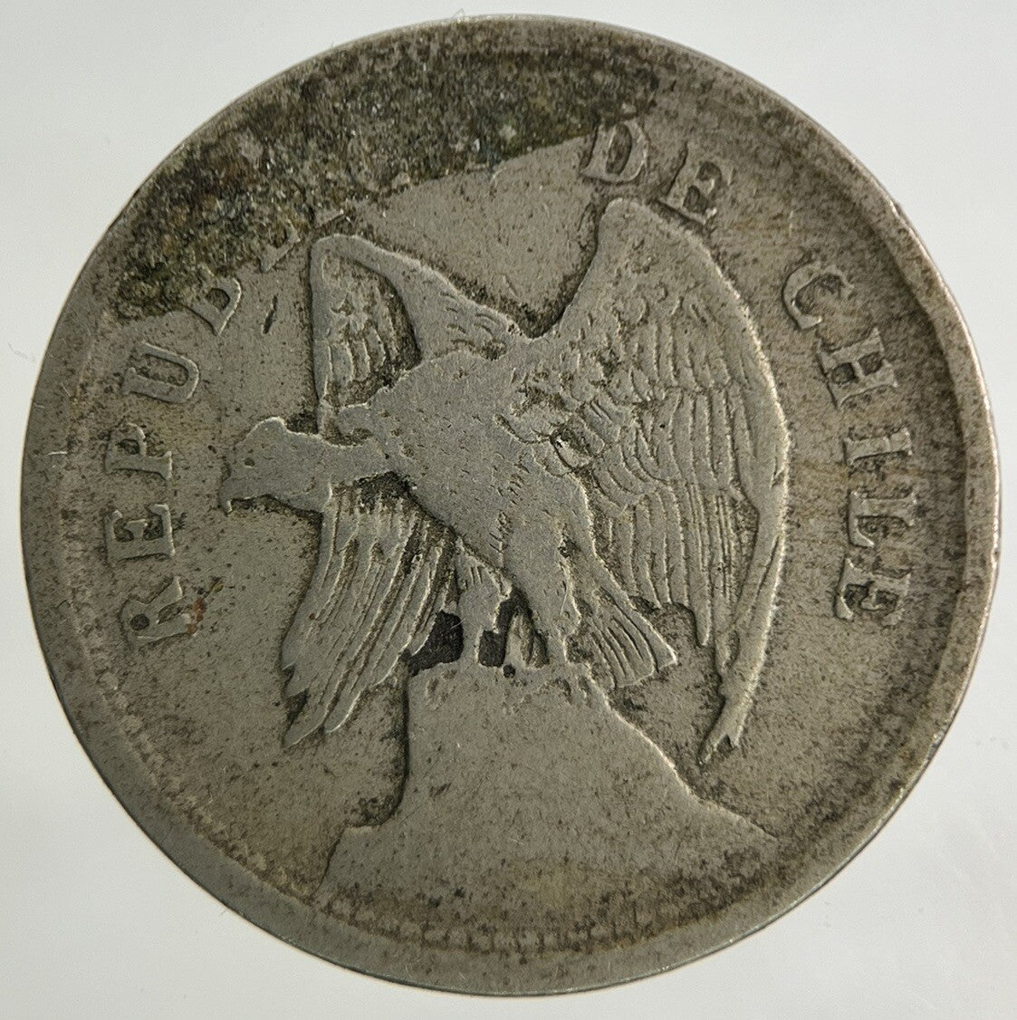 1924 Chile 20 Centavos Coin | Collectable Grade