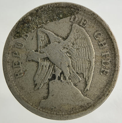 1924 Chile 20 Centavos Coin | Collectable Grade