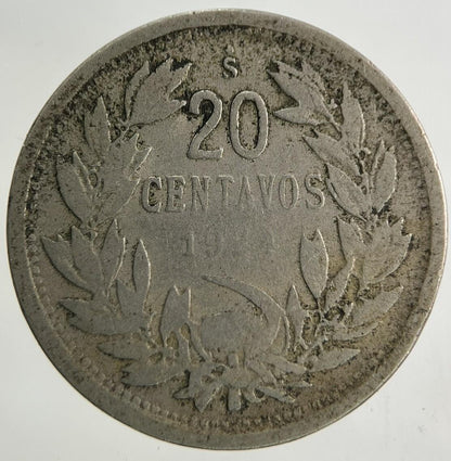 1924 Chile 20 Centavos Coin | Collectable Grade