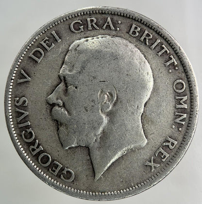 1917 George V Half-Crown Silver Coin | Fine Collectable Grade
