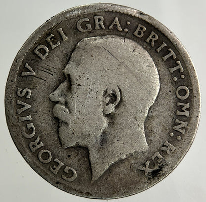 1918 George V Sixpence Silver Coin | Collectable Grade