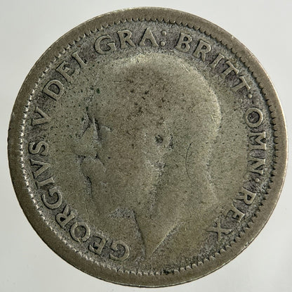 1926 George V Sixpence Silver Coin | Fair Grade