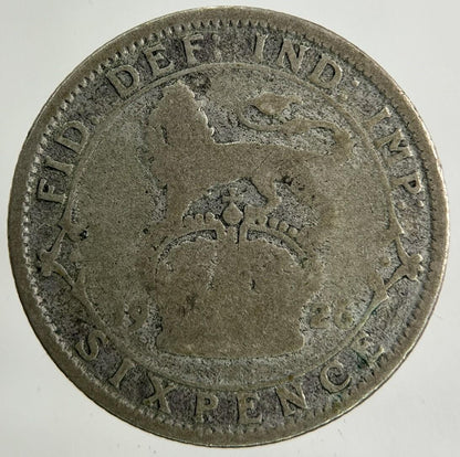 1926 George V Sixpence Silver Coin | Fair Grade