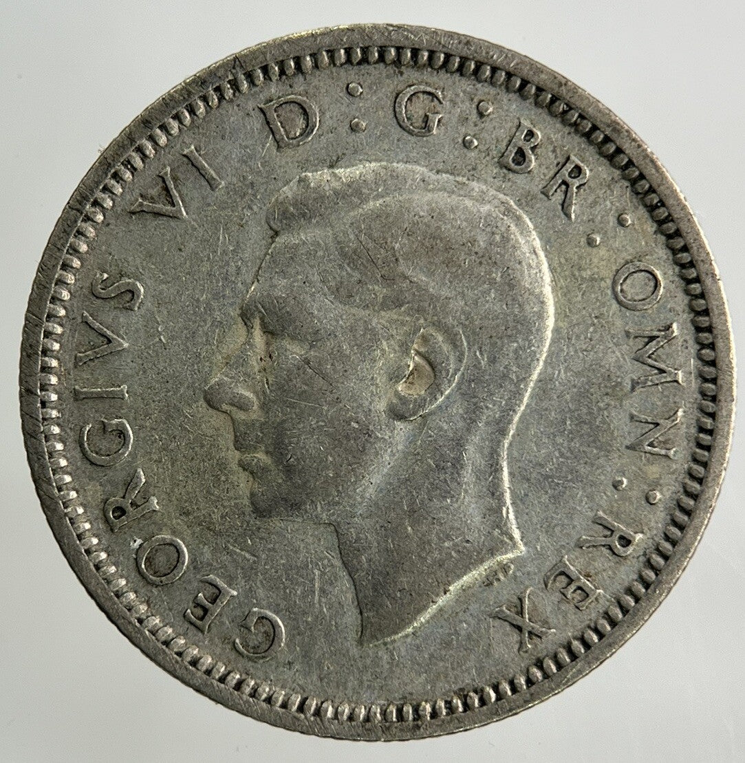 1946 George VI Sixpence Silver Coin | Fine Collectable Grade