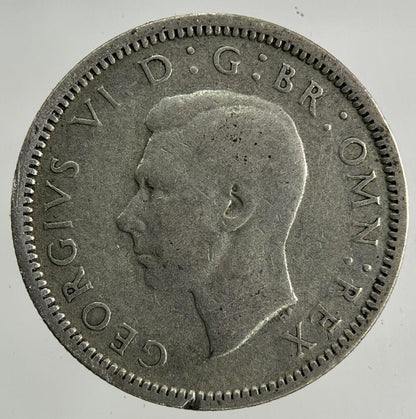 1942 George VI Sixpence Silver Coin | Fine Collectable Grade