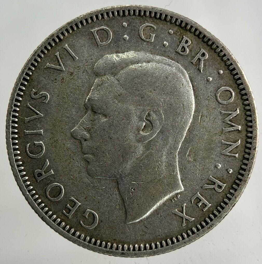 1942 George VI Shilling Silver Coin | Fine Collectable Grade