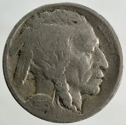 1915-D US USA Buffalo 5 Cents Nickel Coin | Collectable Grade