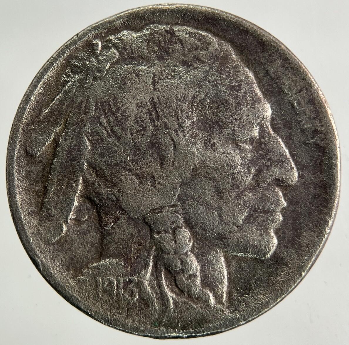 1913 US USA Buffalo 5 Cents Nickel Coin | Collectable Grade