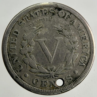 1884 US USA 5 Cents Nickel Coin | Collectable Grade