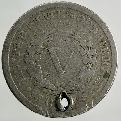 1907 US USA 5 Cents Nickel Coin | Collectable Grade