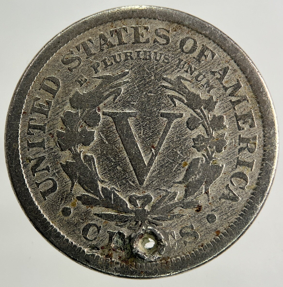 1891 US USA 5 Cents Nickel Coin | Collectable Grade