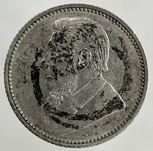 1896 South Africa Sixpence Silver Coin | Very High Grade