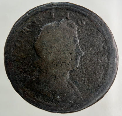 1721 George I 1st Half-Penny Coin | Collectable Grade