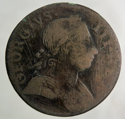 1775 George III 3rd Half-Penny Coin | Collectable Grade