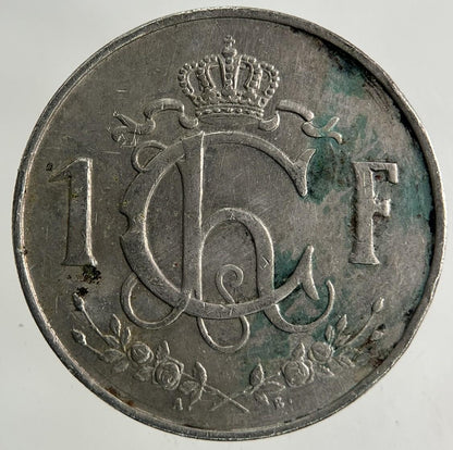 1964 Luxembourg / Letzeburg 1 Franc Coin | Fine Collectable Grade