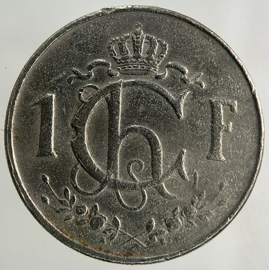 1960 Luxembourg / Letzeburg 1 Franc Coin | Fine Collectable Grade