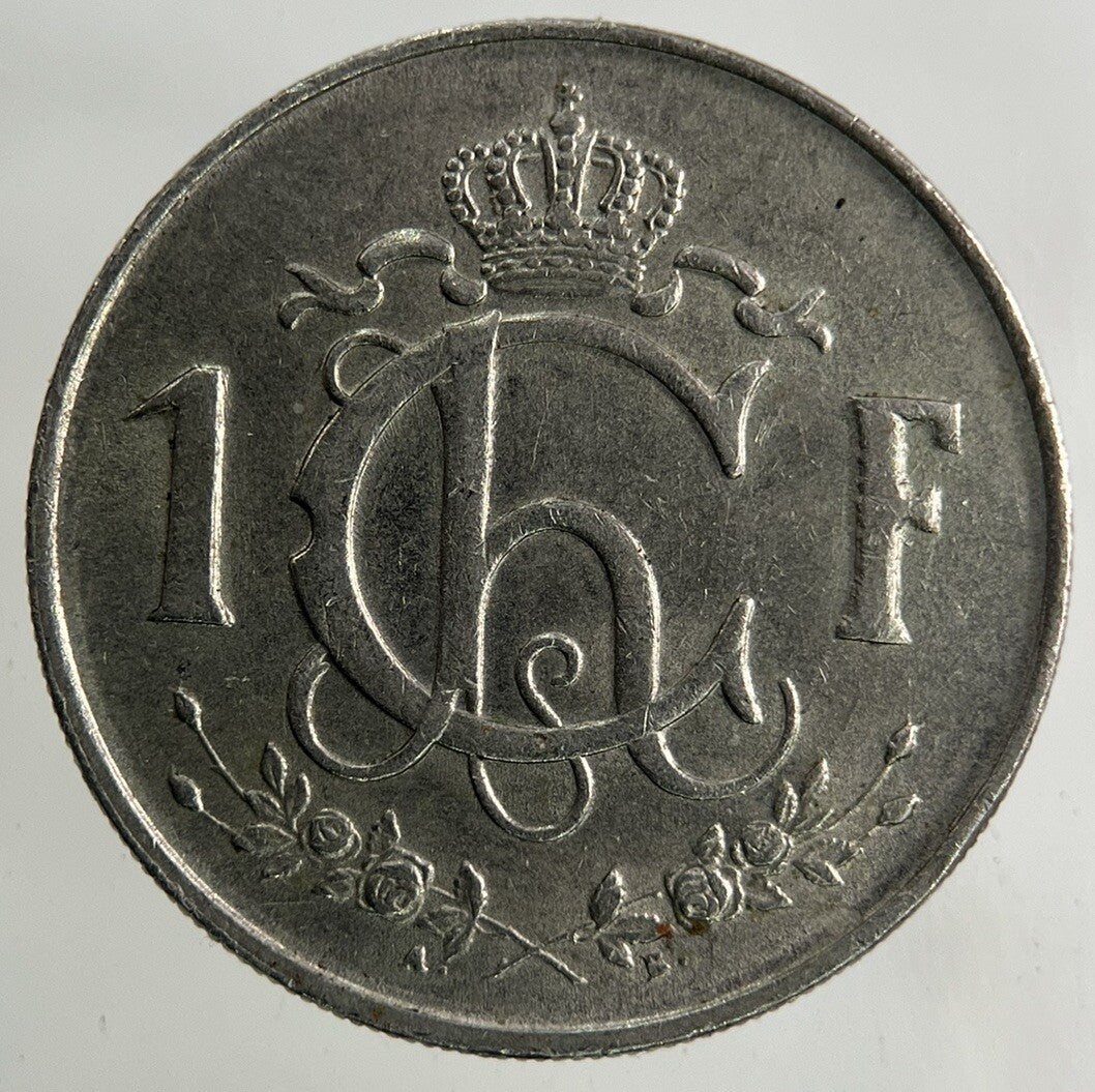 1952 Luxembourg / Letzeburg 1 Franc Coin | Fine Collectable Grade