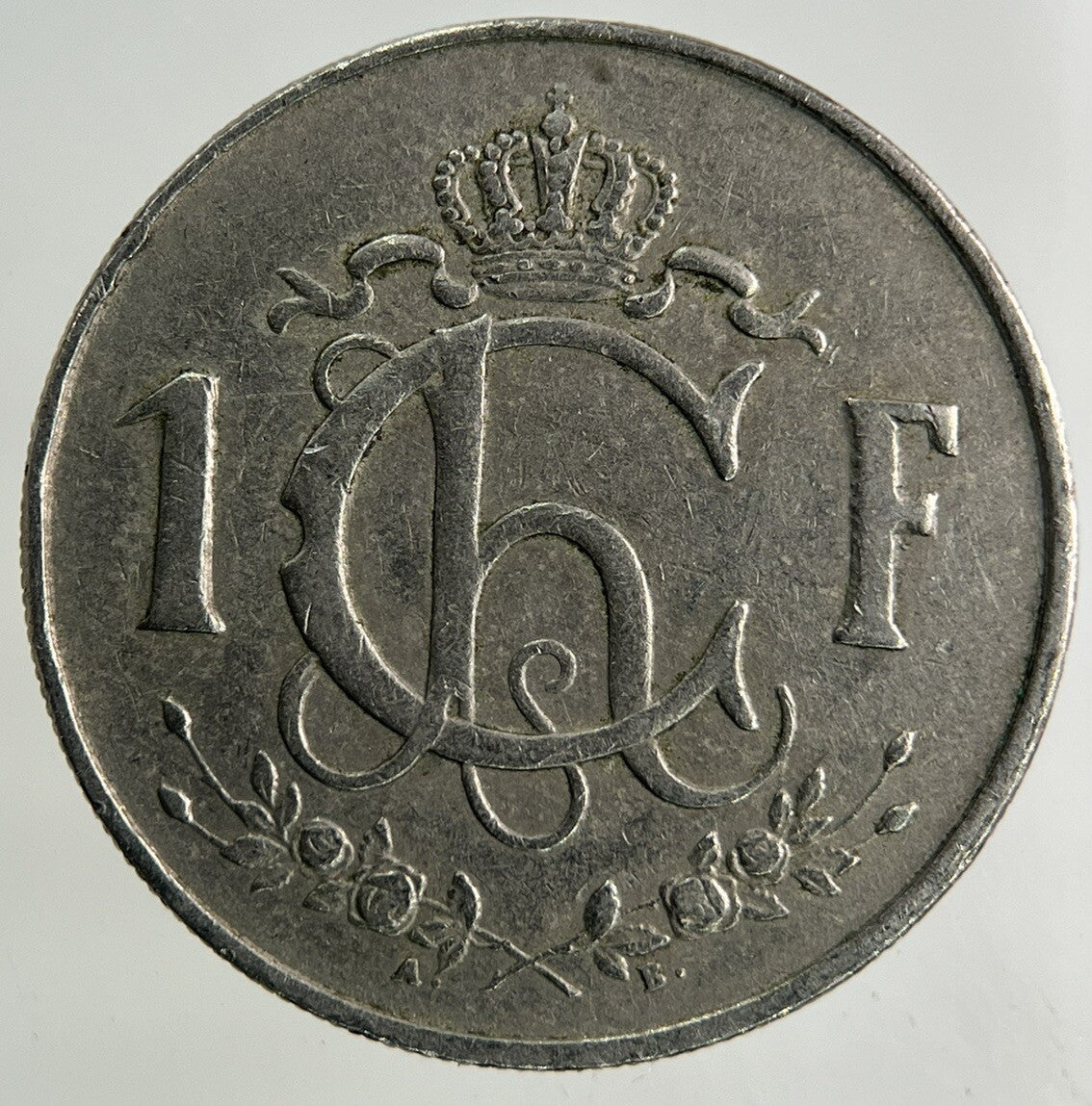 1953 Luxembourg / Letzeburg 1 Franc Coin | Fine Collectable Grade