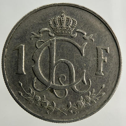 1955 Luxembourg / Letzeburg 1 Franc Coin | Fine Collectable Grade