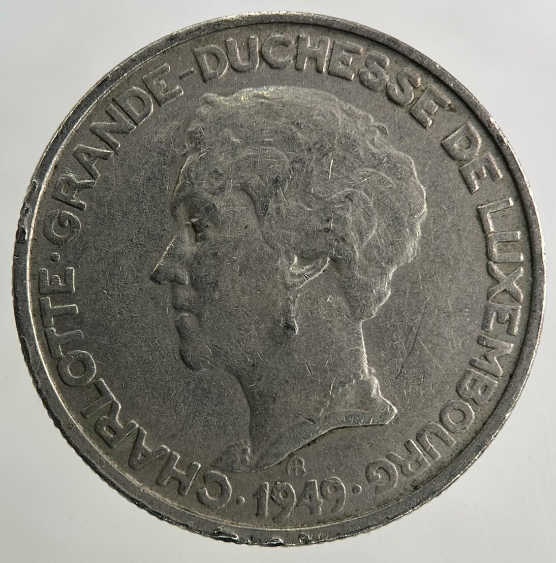 1949 Luxembourg 5 Franc Coin | Fine Collectable Grade