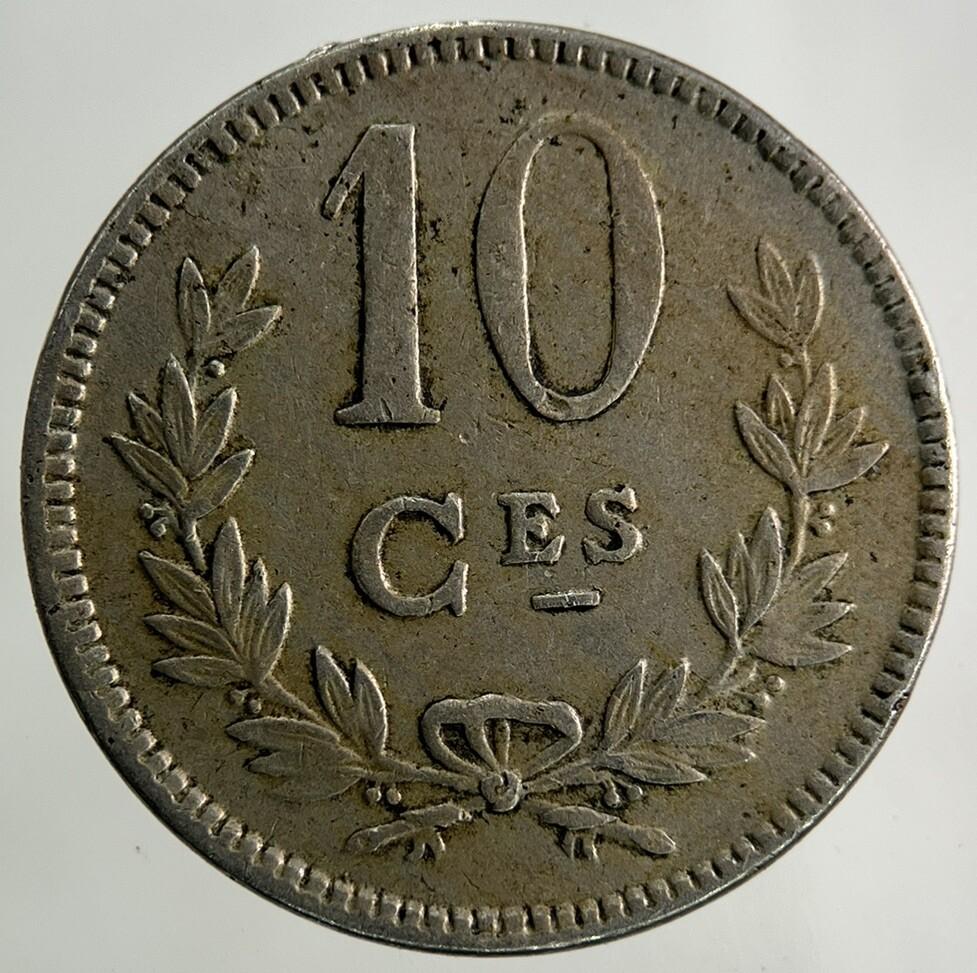 1924 Luxembourg 10 Centimes Coin | Fine Collectable Grade