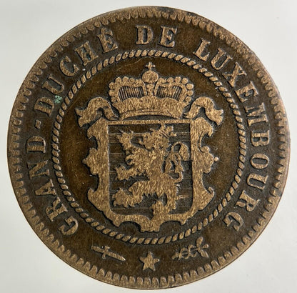 1854 Luxembourg 5 Centimes Coin | Collectable Grade
