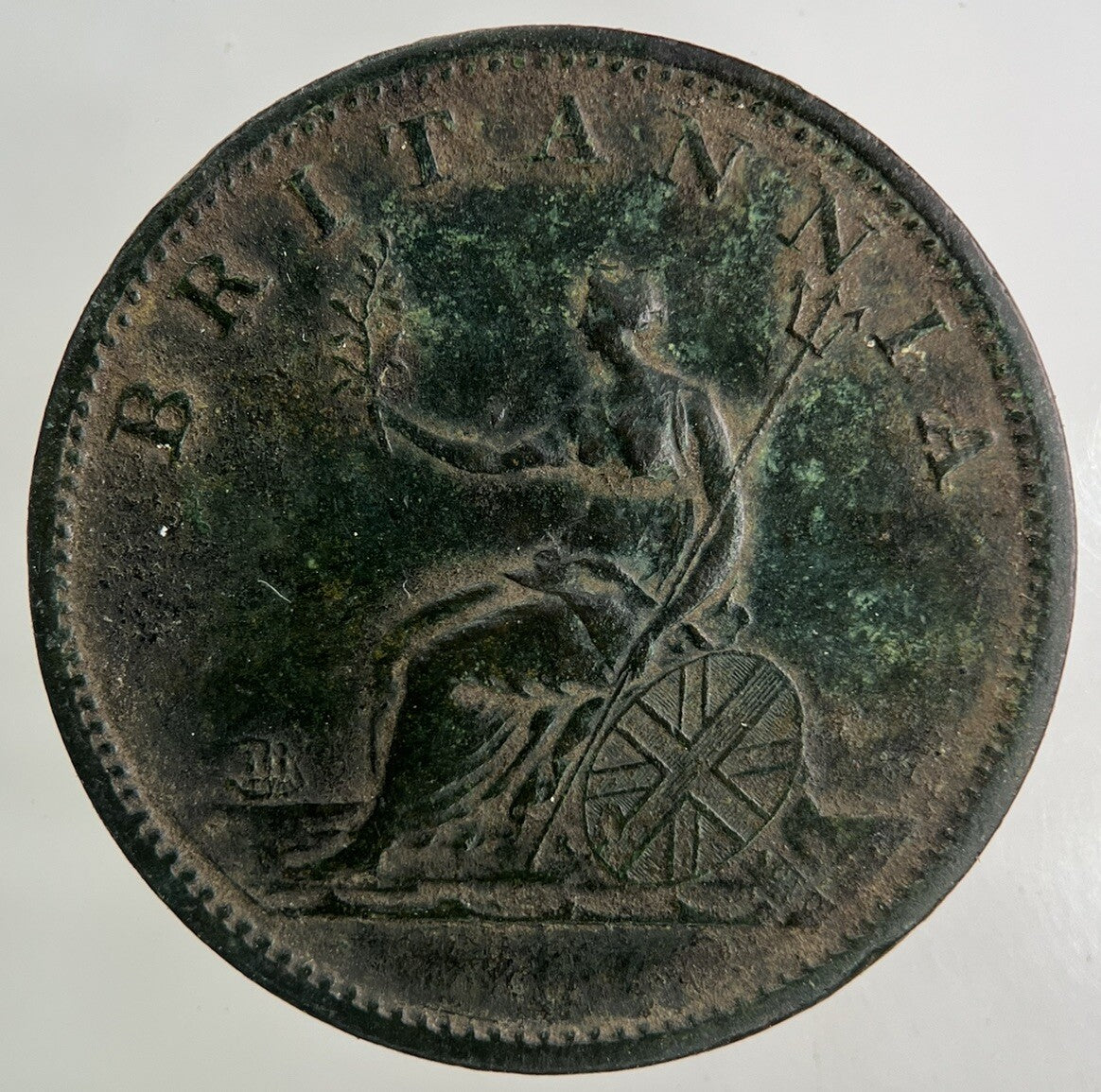 1807 George III 3rd Half-Penny Coin | Very High Grade