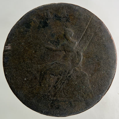 1806 George III 3rd Half-Penny Coin | Worn Grade