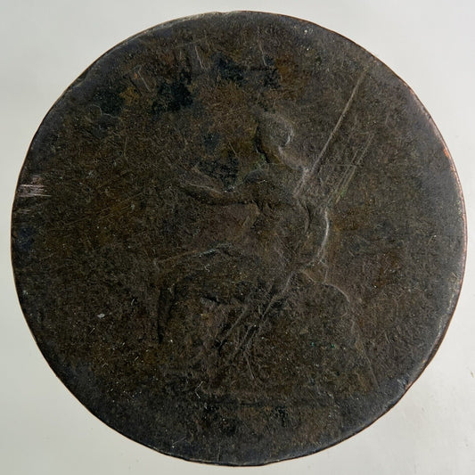 1806 George III 3rd Half-Penny Coin | Worn Grade