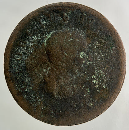 1806 George III 3rd Half-Penny Coin | Worn Grade